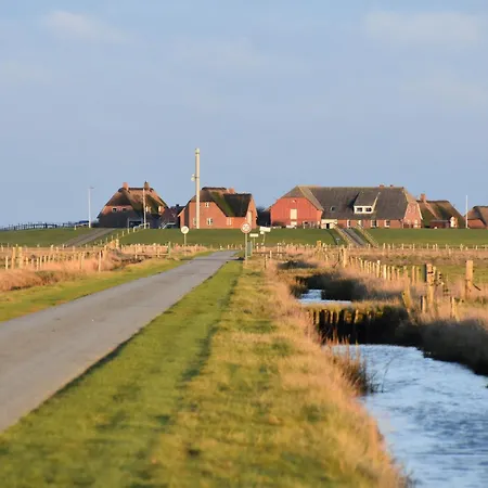 Friesenblau Im Haus Schladenhaufen 公寓 Langeneß