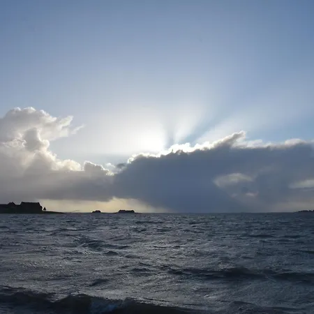 公寓 Friesenblau Im Haus Schladenhaufen Langeneß